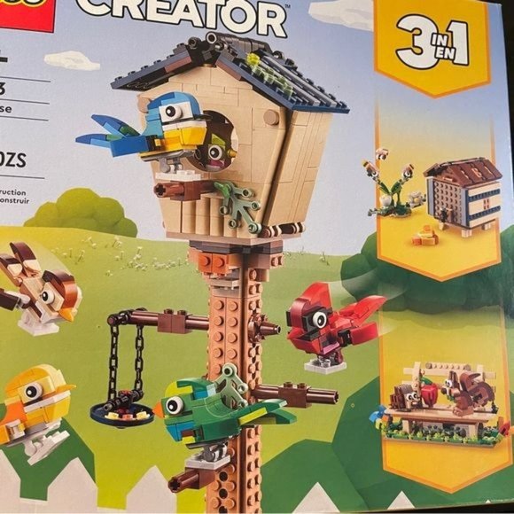 Lego Creator Set 31143 Birdhouse Spring Birds House 476 PCs New Easter gift - Picture 6 of 9